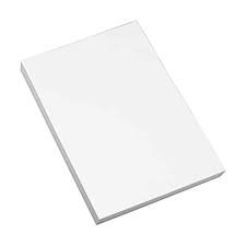 CARTULINA BLANCA 1/8*7