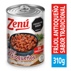 FRIJOL ANTIOQUEÑO ZENU *310 GR