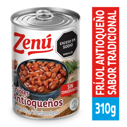 FRIJOL ANTIOQUEÑO ZENU *310 GR