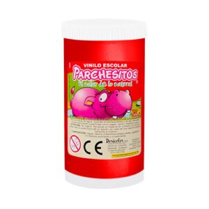 VINILO PARCHESITOS *125 ROJO