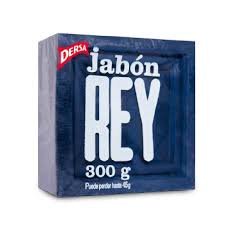 JABON REY AZUL *300 GR