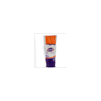VASO WAU 7 ONZ TRANS *50 UND