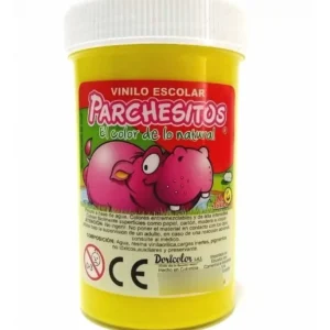VINILO PARCHESITOS *125 AMARILLO