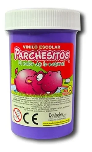 VINILO PARCHESITOS *125 MORADO