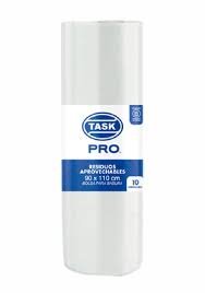 BOLSA TASK PRO BLANCA 40*55 *10 UND