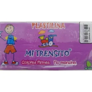 PLASTILINA MI TRENSITO *25O GR MORADA