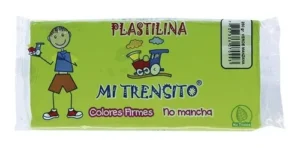 PLASTILINA MI TRENSITO *25O GR VERDE
