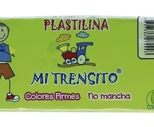 PLASTILINA MI TRENSITO *25O GR VERDE