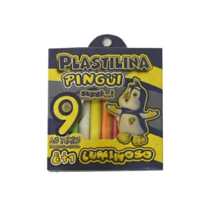 PLASTILINA PINGUI CORTA *9 UND