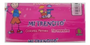 PLASTILINA MI TRENSITO *25O GR FUCSIA
