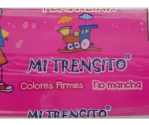 PLASTILINA MI TRENSITO *25O GR FUCSIA