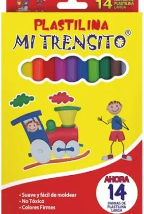 PLASTILINA MI TRENSITO *14