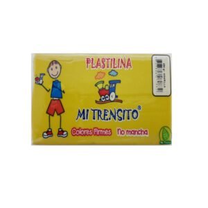 PLASTILINA MI TRENSITO *25O GR AMARILLO