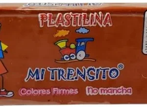 PLASTILINA MI TRENSITO *25O GR CAFE