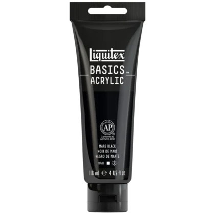 PINTURA ACRILICA NEGRA 118 ML