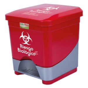 PAPELERA PEDAL RIEGO BIOLOGICO 20 LITROS