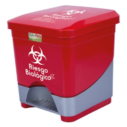 PAPELERA PEDAL RIEGO BIOLOGICO 20 LITROS