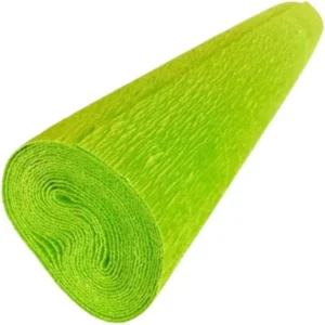 PAPEL CREPE VERDE MANZANA PLIEGO
