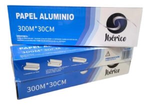 PAPEL ALUMINIO *300 MTS IBERICO