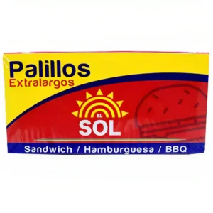 PALILLO HAMBURGUESA *125 UND