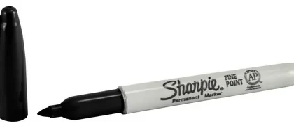 MARCADOR SHARPIE PUNTA FINA NEGRO
