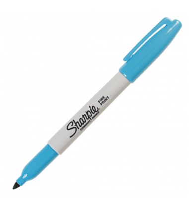 MARCADOR SHARPIE PUNTA FINA TURQUEZA