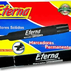 MARCADOR PUNTA FINA ETERNA NEGRO