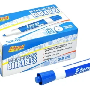 MARCADOR BORRABLE ETERNA AZUL