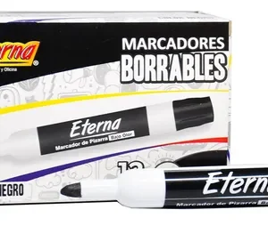 MARCADOR BORRABLE ETERNA NEGRO