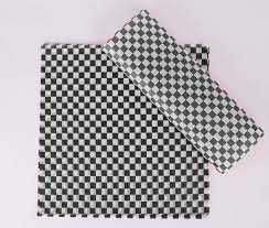 LAMINA PARAFINADA 21X21 NEGRA *100 UND