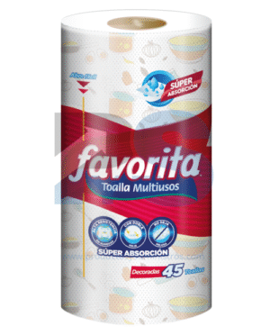 TOALLA COCINA FAVORITA 45 H
