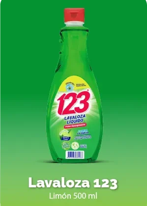 LAVALOZA LIQUIDO 123 *500 ML