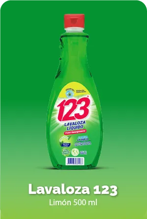 LAVALOZA LIQUIDO 123 *500 ML