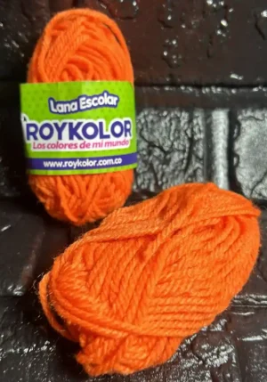 LANA ESCOLAR 10GR NARANJA