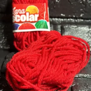 LANA ESCOLAR 10GR ROJA