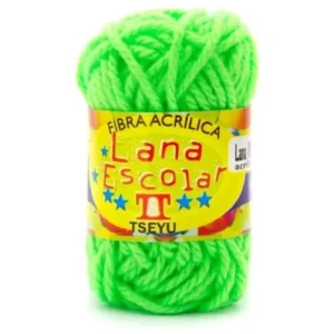 LANA ESCOLAR 10GR VERDE LIMA