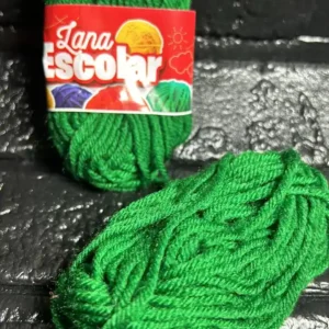 LANA ESCOLAR 10 GR VERDE OSCURO