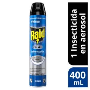 INSECTICIDA RAID ZANCUDOS Y MOSCAS *400 ML