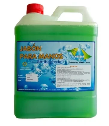 JABON LIQUIDO DE MANOS CWIC F/VERDES *4 LT