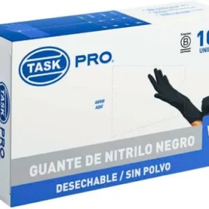 GUANTE NITRILO NEGRO TASK PRO TL *100 UND