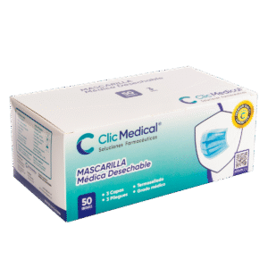 TAPABOCAS MEDICAL EMPAQUE INDIVIDUAL *50 UND