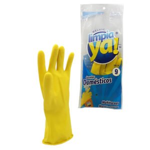 GUANTE DOMESTICO AMARILLO T10 *2