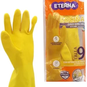 GUANTE DOMESTICO AMARILLO T9 *2