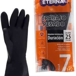 GUANTE INDUSTRIAL NEGRO C 25 T7 *2