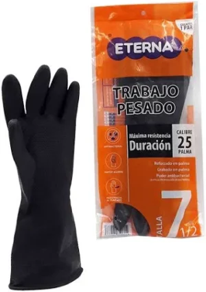 GUANTE INDUSTRIAL NEGRO C 25 T7 *2