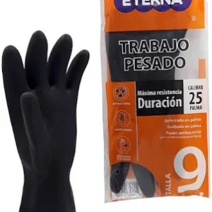 GUANTE INDUSTRIAL NEGRO C 25 T9 *2