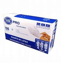 GUANTE LATEX C/POLVO TM TASK PRO