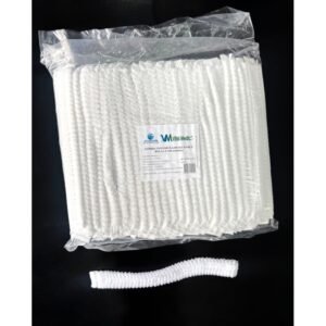 GORRO ORUGA BLANCO *100 UND