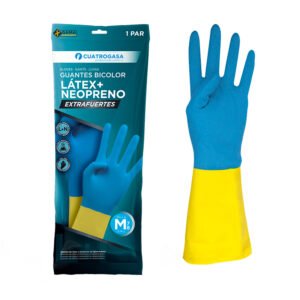 GUANTE BEHOLI EXTRAFUERTE BICOLOR T7 *2