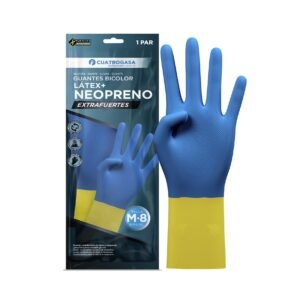 GUANTE BEHOLI EXTRAFUERTE BICOLOR T9 *2